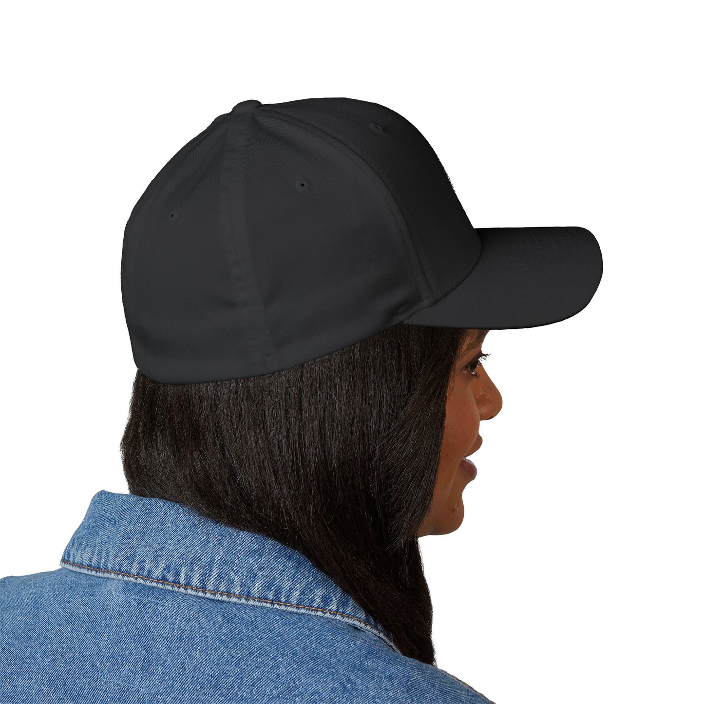 Embroidered Truth Cap, Black Structured Hat, Trendy Dad Hat, Gift for Him, Casual Wear
