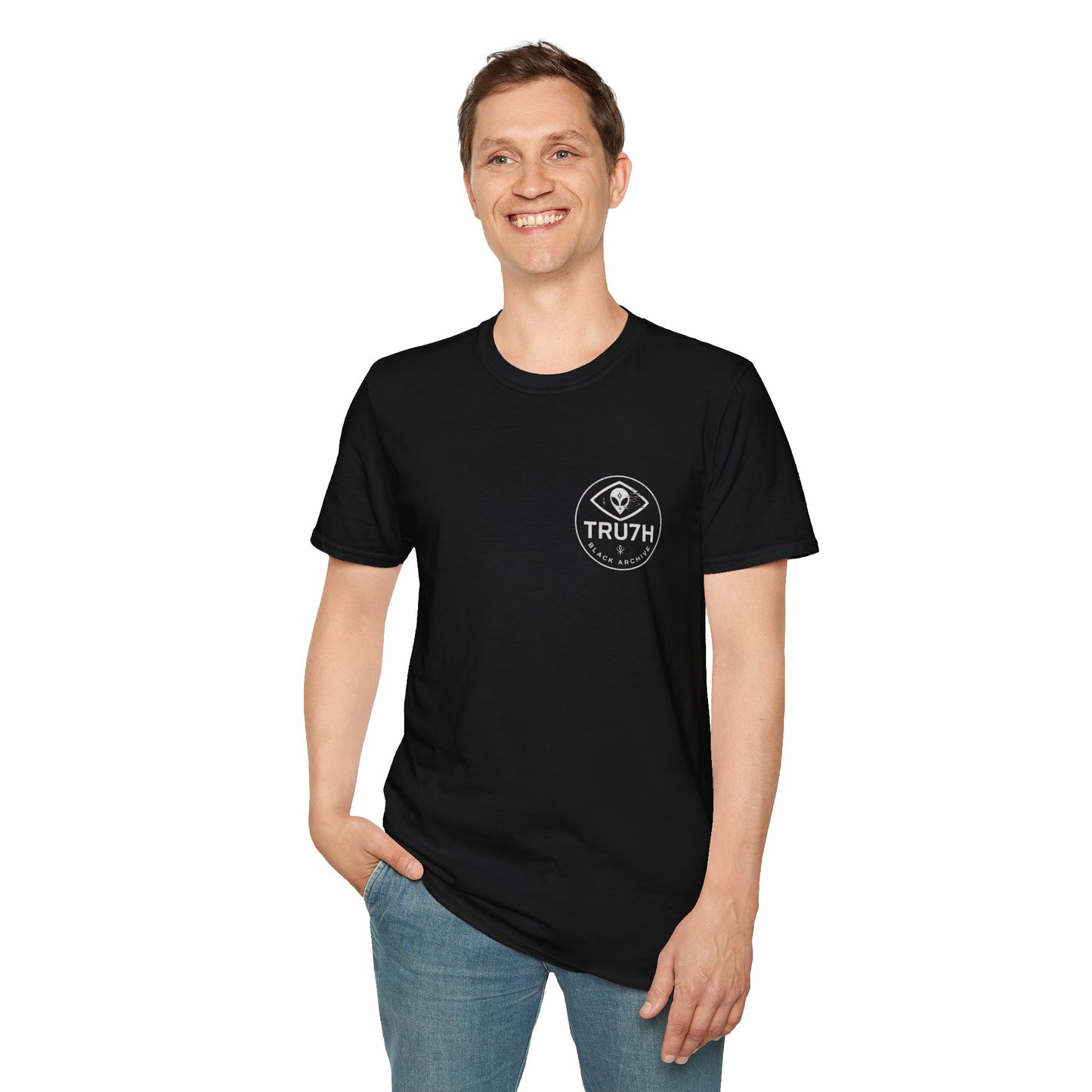 Unisex Softstyle Graphic Tee - They're Among Us, Truth Seeker Shirt, Gift for Gamers, Quirky Fashion