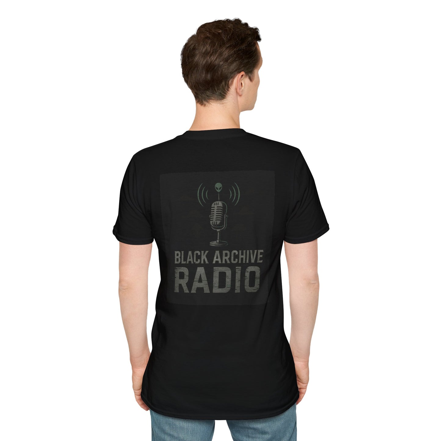 Black Archive Radio T-Shirt — Podcast Logo Tee