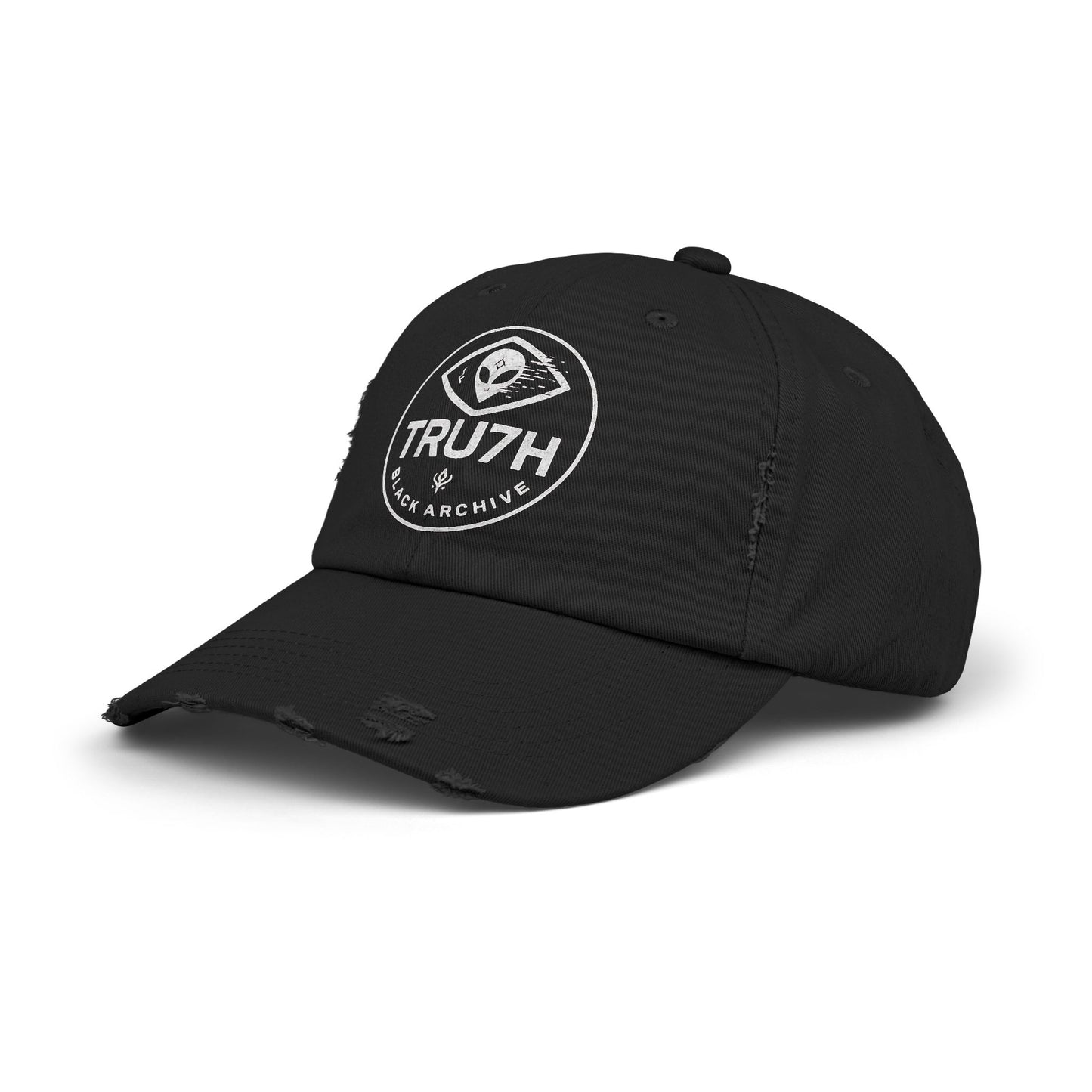 Trendy Distressed Cap | Cool Adjustable Hat | Perfect for Casual Outfits, Summer Days, and Festivals | Unique Alien and Skull Design | [...]