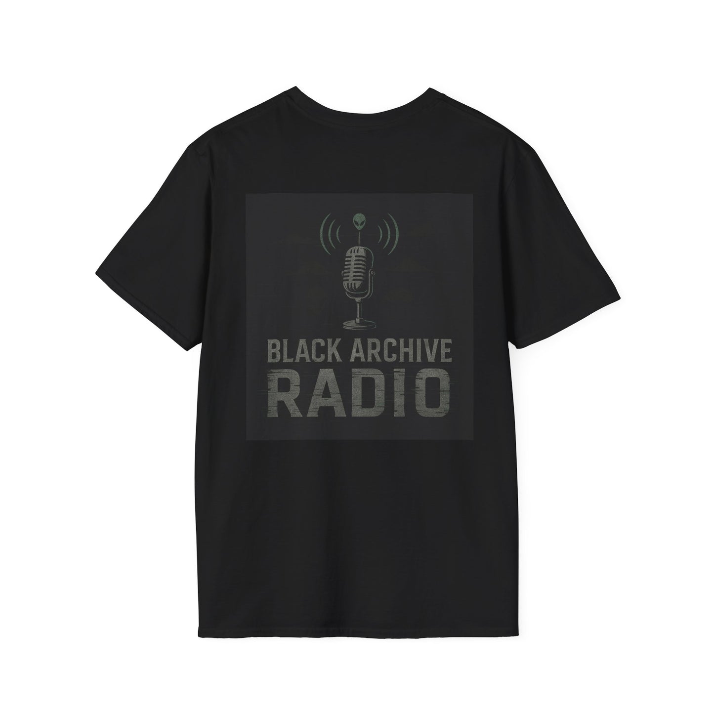 Black Archive Radio T-Shirt — Podcast Logo Tee