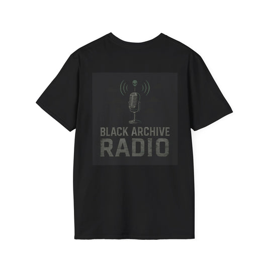 Black Archive Radio T-Shirt — Podcast Logo Tee