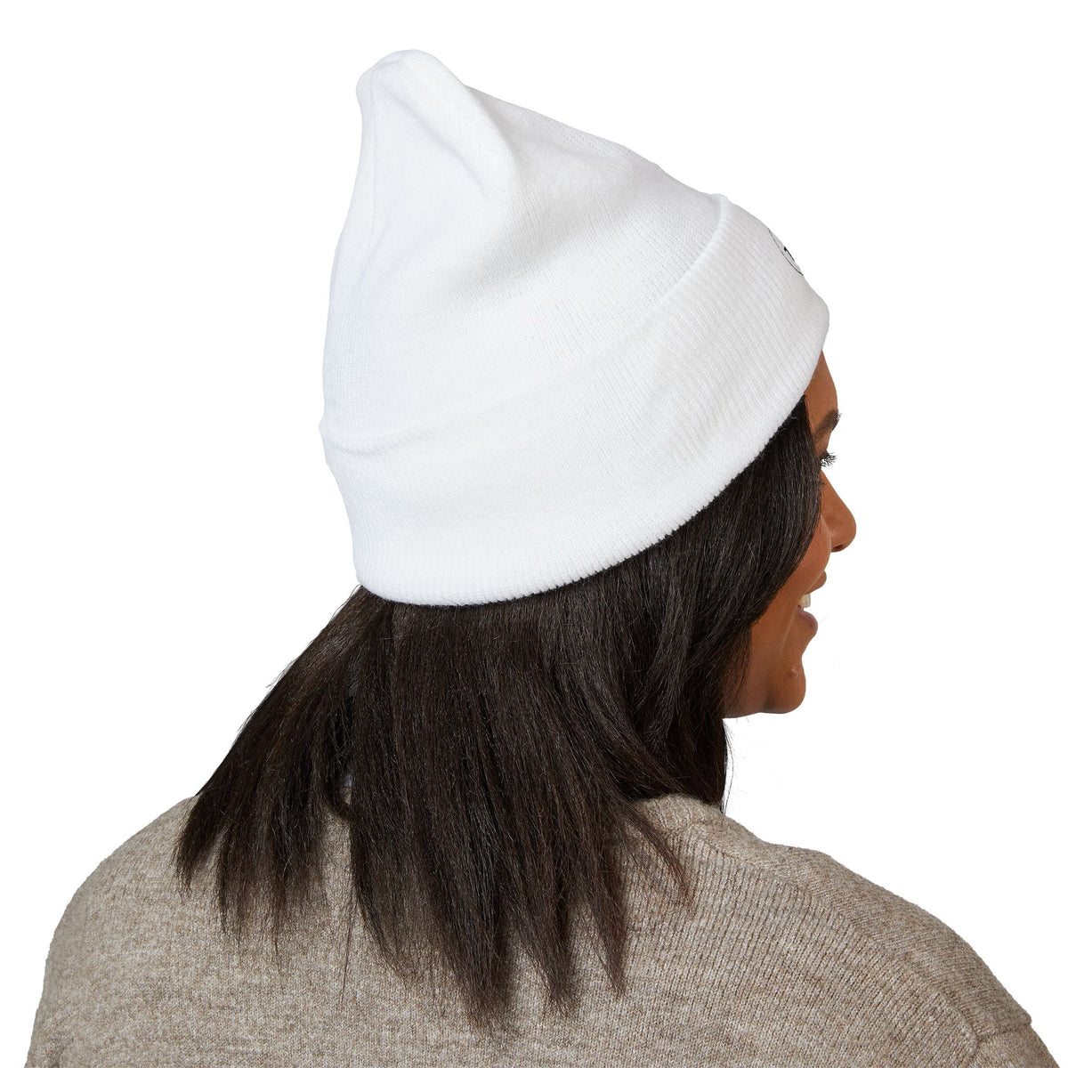 TRU7H Embroidered Cuffed Beanie