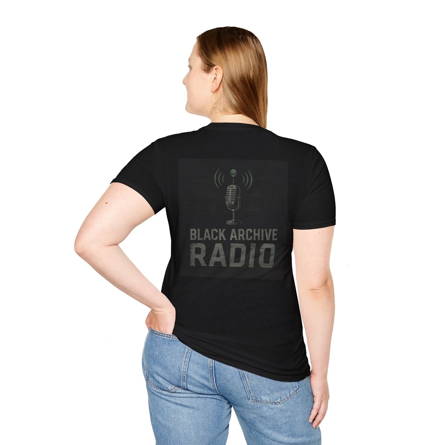 Black Archive Radio T-Shirt — Podcast Logo Tee