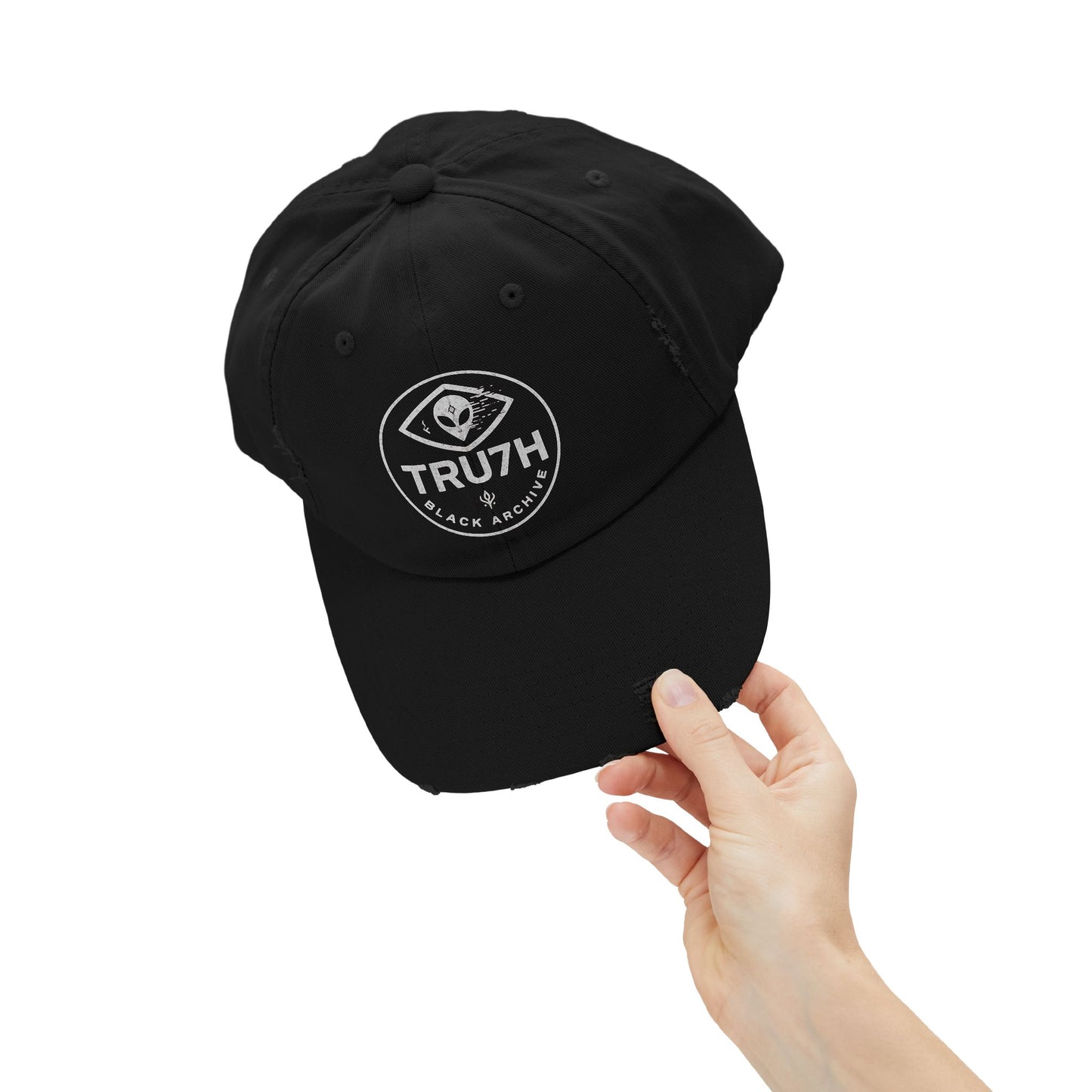 Trendy Distressed Cap | Cool Adjustable Hat | Perfect for Casual Outfits, Summer Days, and Festivals | Unique Alien and Skull Design | [...]