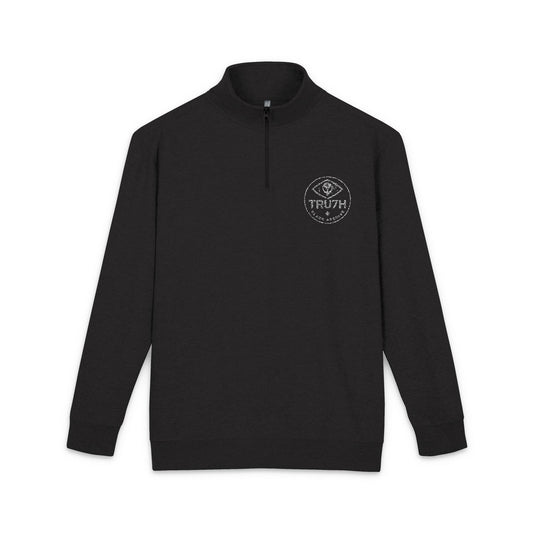 Stylish Unisex Fleece Pullover with Embroidery, Cozy Layering Sweatshirt, Casual Everyday Wear, Perfect Gift for Friends, Ideal for Holidays