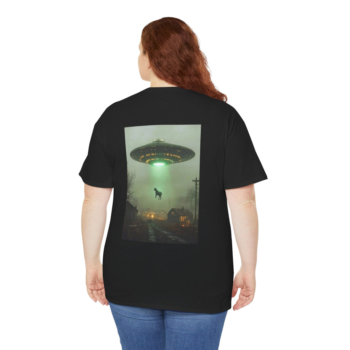 UFO Cow Abduction Tee